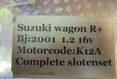 Thumbnail 3 van Suzuki Wagon R+ 1.2 16v 2001 Complete slotenset K12A