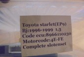 Thumbnail 4 van Toyota Starlet 1.3 16v 1996-1999 Complete slotenset 4E-FE