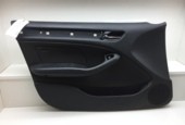 Afbeelding 1 van Deurpaneel linksvoor 5-deurs zwart leder/stof BMW 316i E46