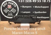 Afbeelding 1 van Porsche Macan achterbumper diffuser 2014-2018 origineel