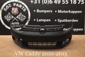 Thumbnail 1 van VW Caddy voorbumper met grill 2010-2015 origineel