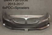 Thumbnail 3 van BMW 4 serie voorbumper F32 F33 F36 Coupe Cabrio 2013-2017