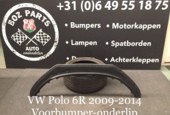 Thumbnail 1 van VW Polo 6R voorbumper onderlip diffuser 2009-2014 origineel