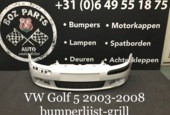 VW Golf 5 voorbumper met grill 2003-2008 origineel