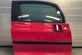 Portier rechtsvoor Peugeot 1007 rood, KKN