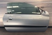 Afbeelding 1 van Portier rechtsvoor Peugeot 206 CC licht blauw, EYL