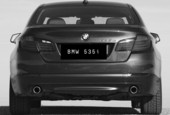 Thumbnail 1 van Achterbumper BMW 5-serie F10 ('10-'17) Black Saphire