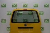 Volkswagen Caddy ('03-'14) Achterklep geel met ruit