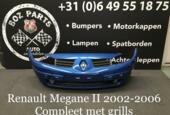 Afbeelding 1 van Renault Megane voorbumper compleet 2002-2006 origineel