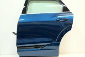 Thumbnail 1 van Audi E-Tron 4KE Portier Deur Links Achter LV5Z Galaxy Blauw