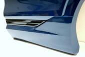 Thumbnail 2 van Audi E-Tron 4KE Portier Deur Links Achter LV5Z Galaxy Blauw