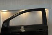 Afbeelding 1 van Portier Renault Clio III  (05->) linksvoor zwart 3-deurs