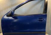 Afbeelding 1 van Portier Seat Leon 1M 1.8-20V ('00-'05) linksvoor blauw 5-d