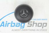 Thumbnail 6 van Airbag set Dashboard HUD bruine stiksels Mercedes W177