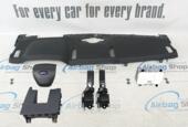 Thumbnail 2 van Airbag set Dashboard zwart met blauw stiksels Ford Ranger