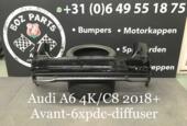 AUDI A6 4K C8 AVANT ACHTERBUMPER 2018-2022 ORIGINEEL