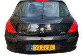 Peugeot 308 I ('07-'15) Achterbumper zwart KTVD hatchback