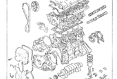 Thumbnail 1 van Benzinemotor origineel 16 Hyundai Lantra ('96-00)