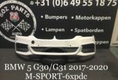 Afbeelding 1 van BMW 5 G30 G31 M-SPORT VOORBUMPER 2017-2020 ORIGINEEL