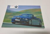 Thumbnail 1 van Instructieboekje BMW M3 E46 Cabrio Engels talig S54 3.2