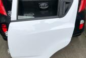 Chevrolet Spark Deur LINKS ACHTER GAZ Wit