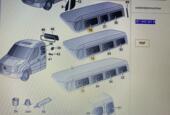 Thumbnail 9 van Zijruit Raam Volkswagen Crafter NIEUW ORIGINEEL 2E1845301N