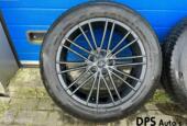 18" Aluett Wheels lichtmetalen velgenset met banden 5x114.3
