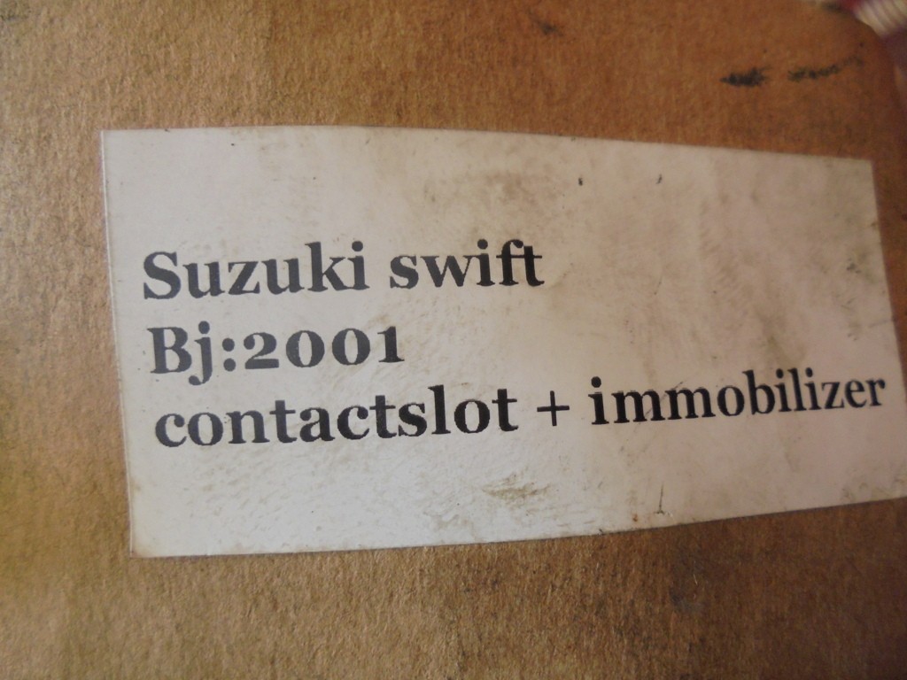 Afbeelding 3 van Suzuki Swift 1996-2003 Contactslot