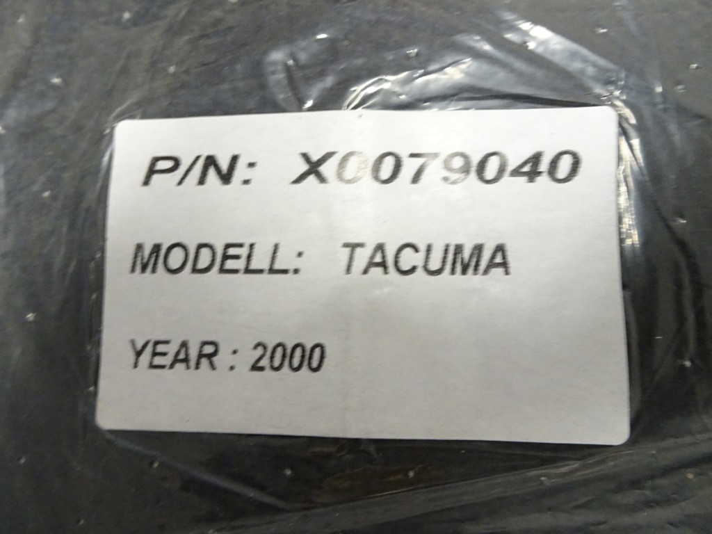 Afbeelding 3 van Chevrolet Tacuma ('05-'09) Vloermat set X0079040
