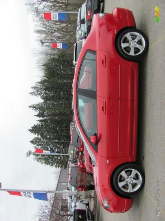 Afbeelding 3 van Buitenspiegel Mazda 3 I ('03-'09) links rood velocity red