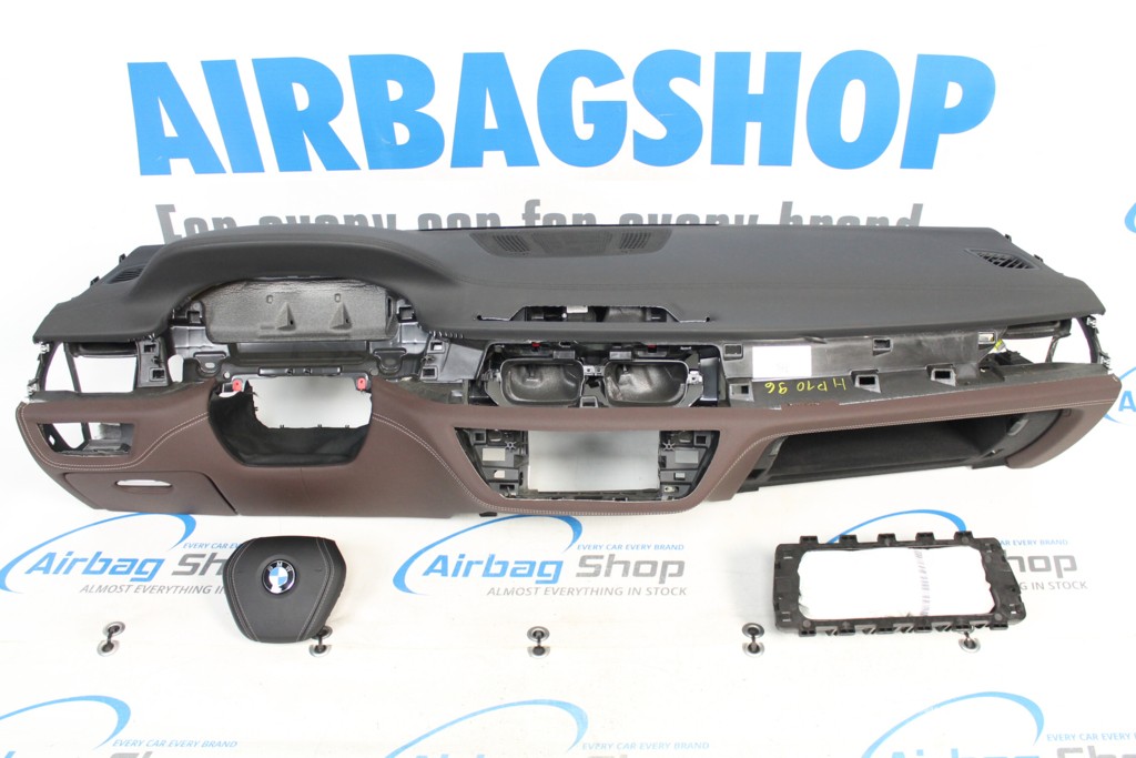 Afbeelding 1 van Airbag set - Dashboard bruin HUD speaker BMW 7 G12 2015-....