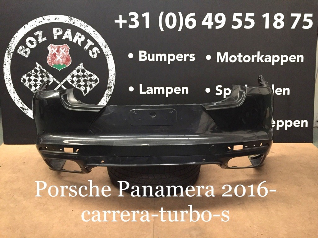 Afbeelding 2 van Porsche Panamera achterbumper 2016-2019 Carrera Turbo S