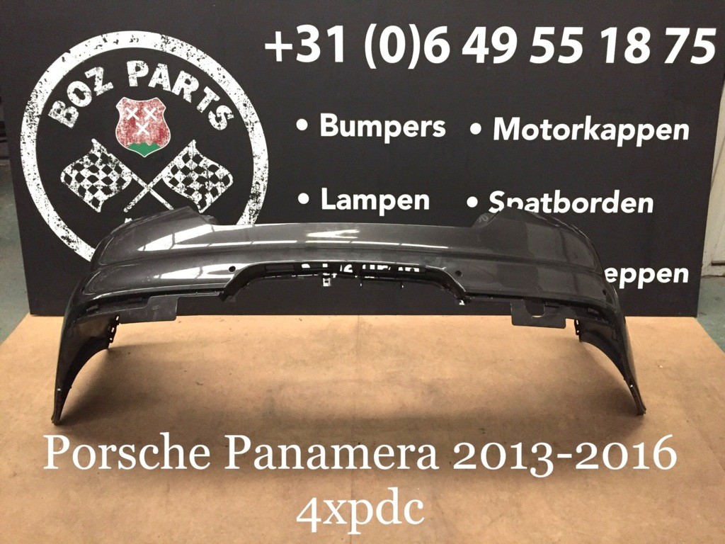 Afbeelding 1 van Porsche Panamera achterbumper 2013 2014 2015 2016 origineel