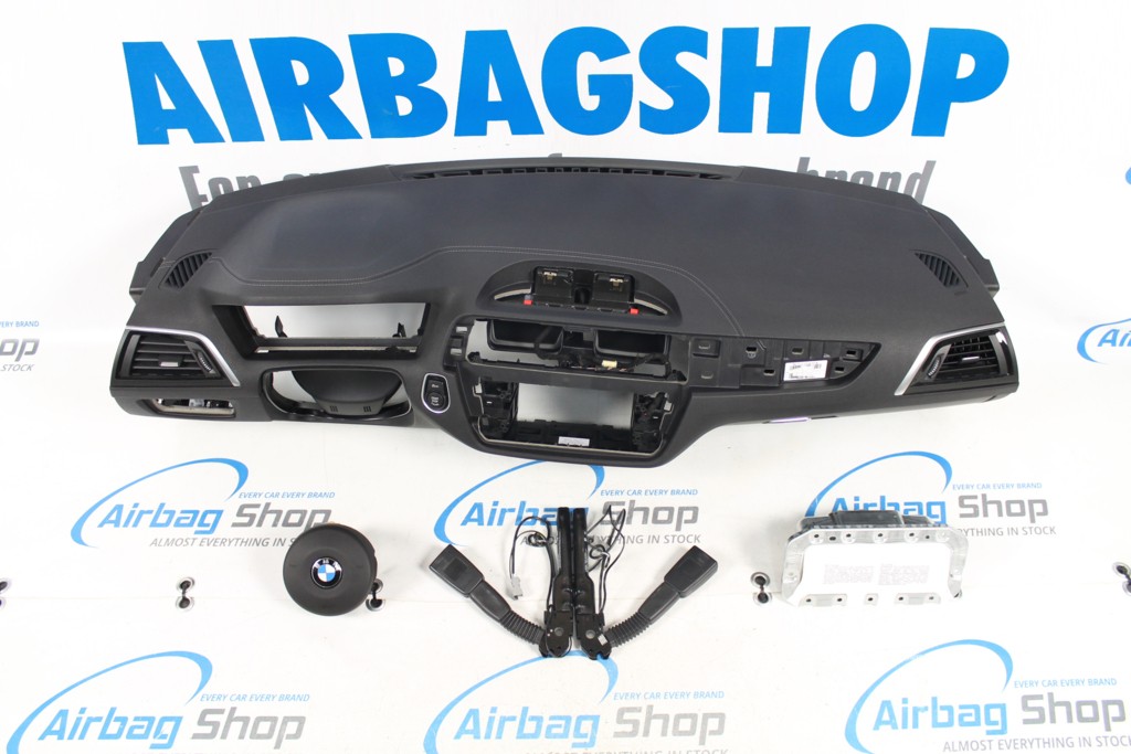 Afbeelding 2 van Airbag set Dashboard M stiksel BMW 2 serie F22 F23 facelift