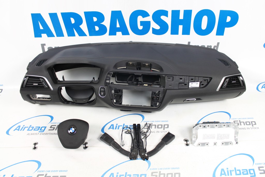 Afbeelding 2 van Airbag set - Dashboard stiksel BMW 2 serie F22 F23 facelift