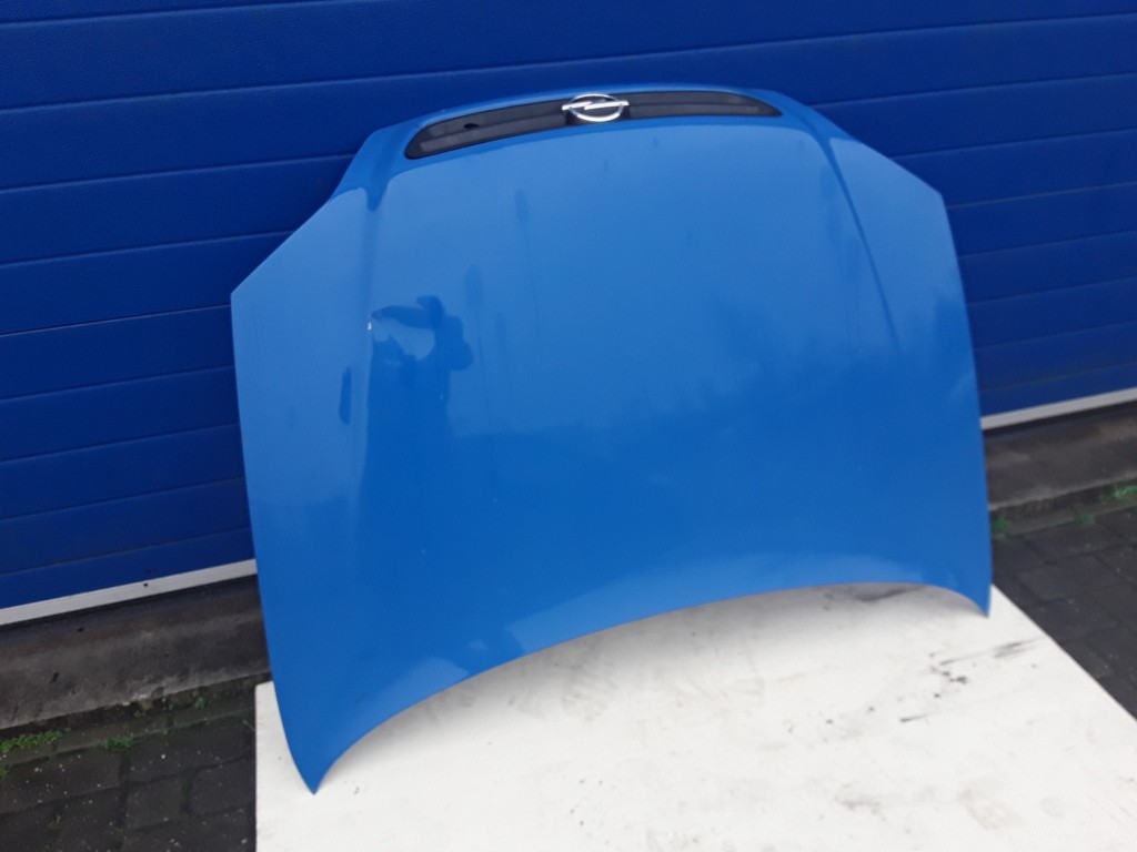 Afbeelding 2 van Motorkap uni blauw Opel Astra Coupé G ('00-'05)
