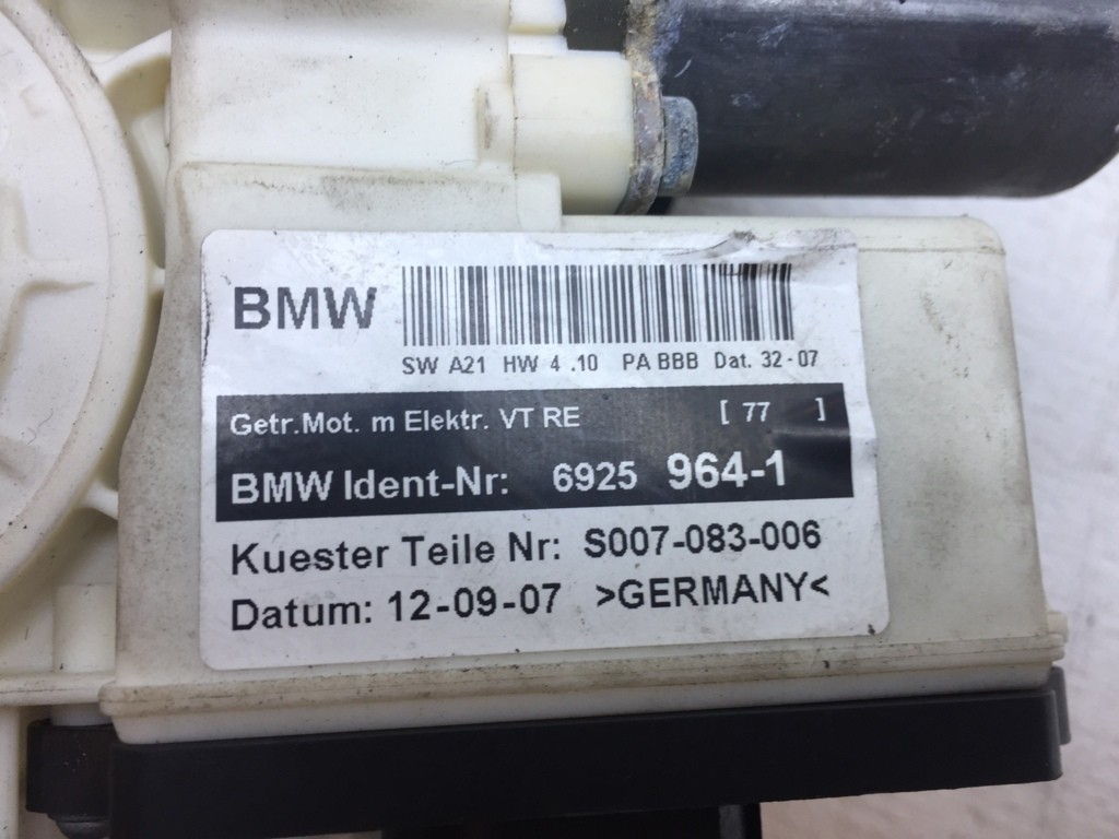 Afbeelding 3 van Raammechanisme rechtsvoor BMW X3 E83 ('04-'10) 51333448250