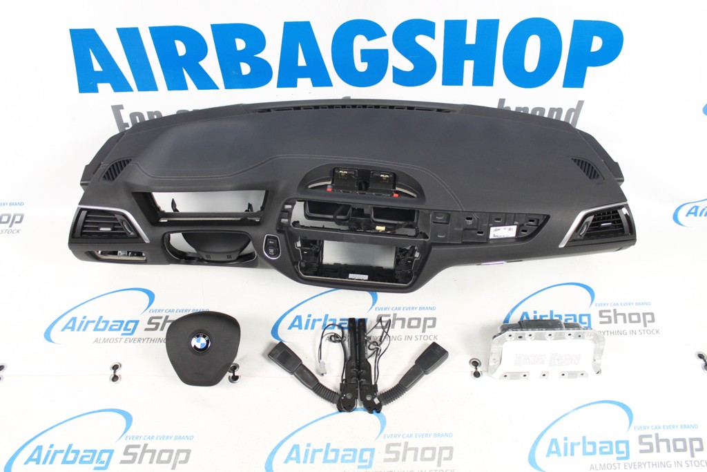 Afbeelding 1 van Airbag set - Dashboard stiksel BMW 2 serie F22 F23 facelift