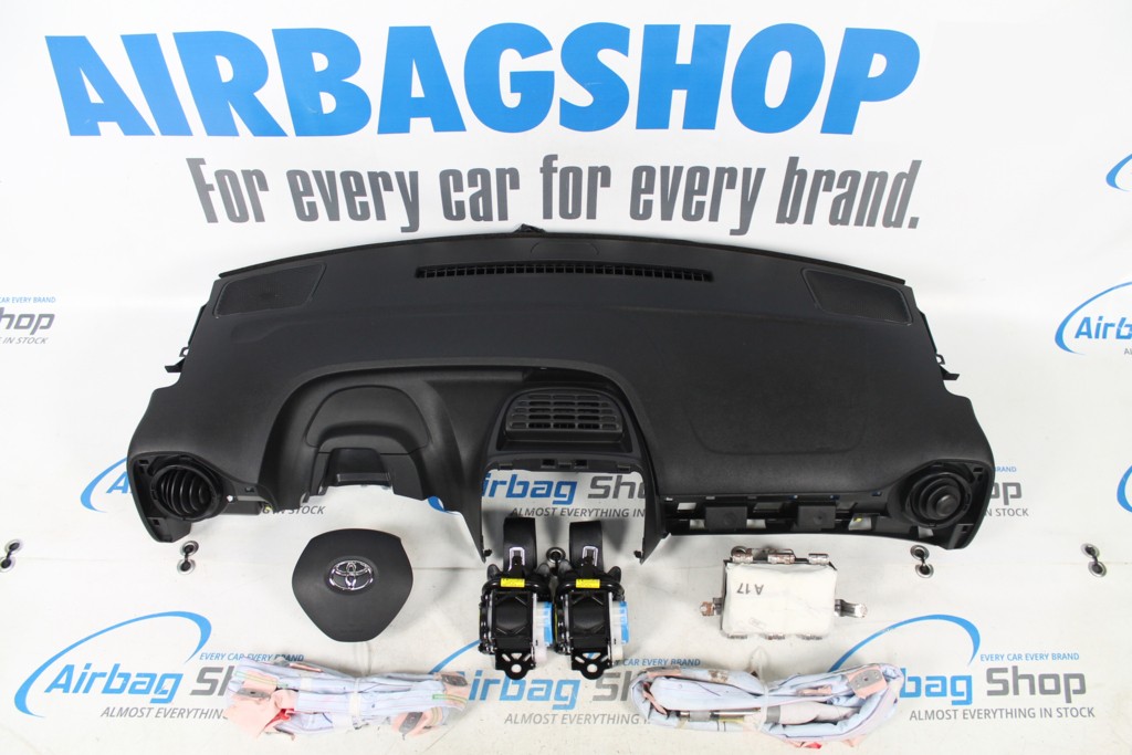 Afbeelding 2 van Airbag set Dashboard + dak airbags Toyota Aygo (2014-heden)