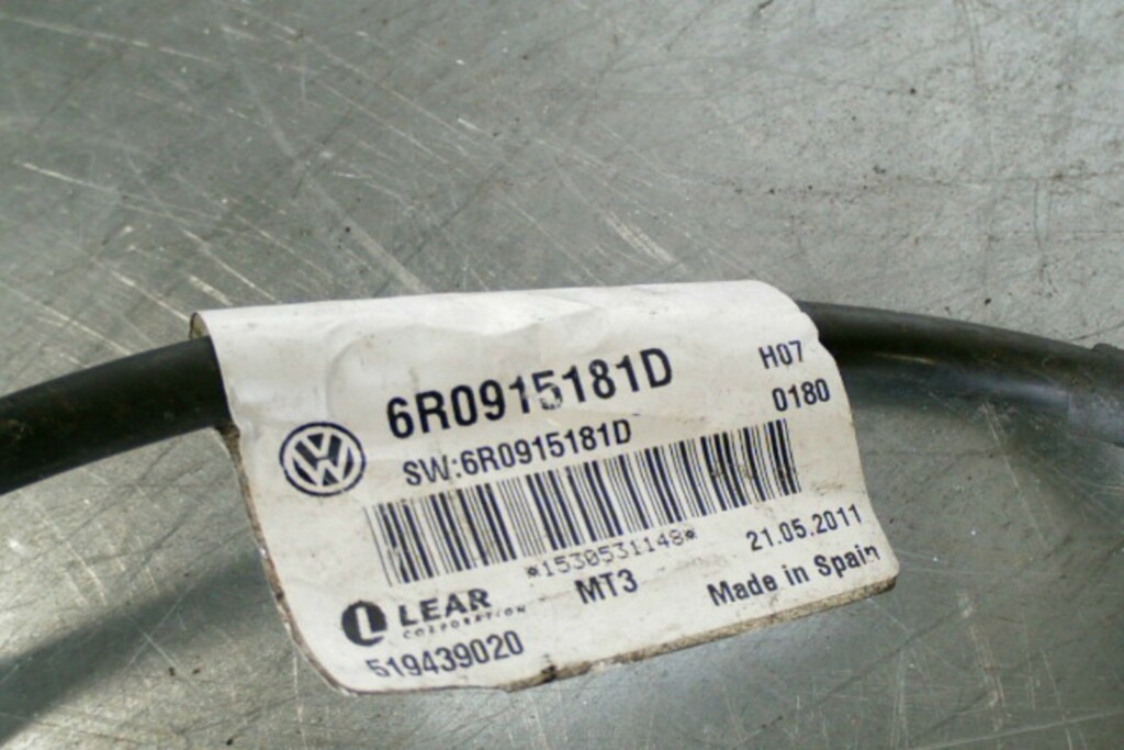 Afbeelding 2 van Accukabel ​​6R0915181D​ ​​Volkswagen Polo 6R ('09-'14)​