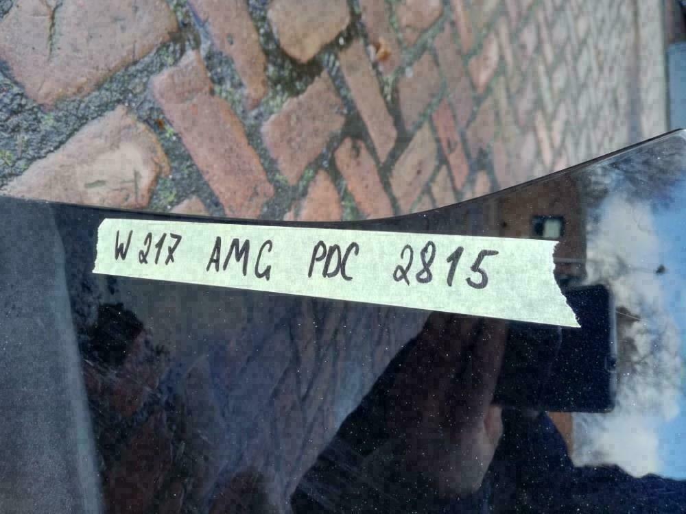 Afbeelding 8 van W217 63 AMG Achterbumper PDC A2178850225 C217 R217  2815