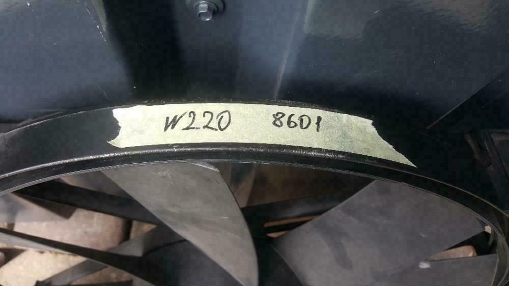 Afbeelding 2 van W220 Fan Ventilator S Klasse Origineel 8601
