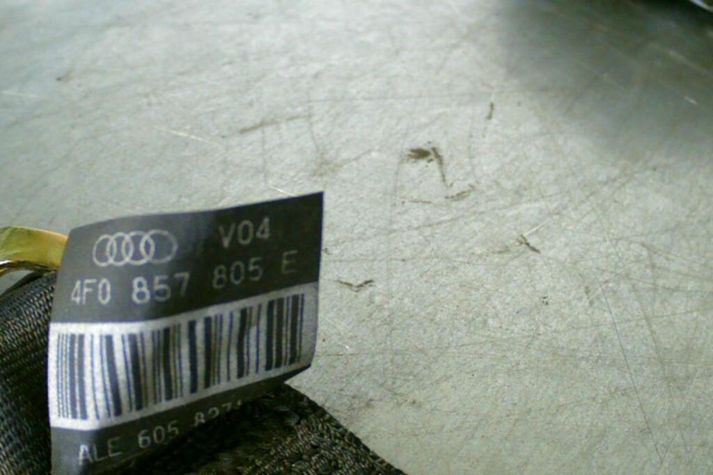 Afbeelding 3 van Veiligheids gordel linksachter ​​​ ​​Audi A6 C6 ('04-'11)​
