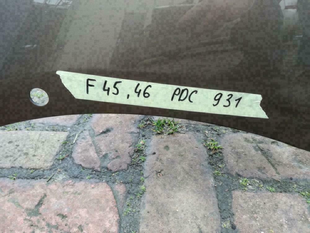 Afbeelding 9 van F45 F46 LCI Voorbumper PDC Origineel 7480370 facelift 931