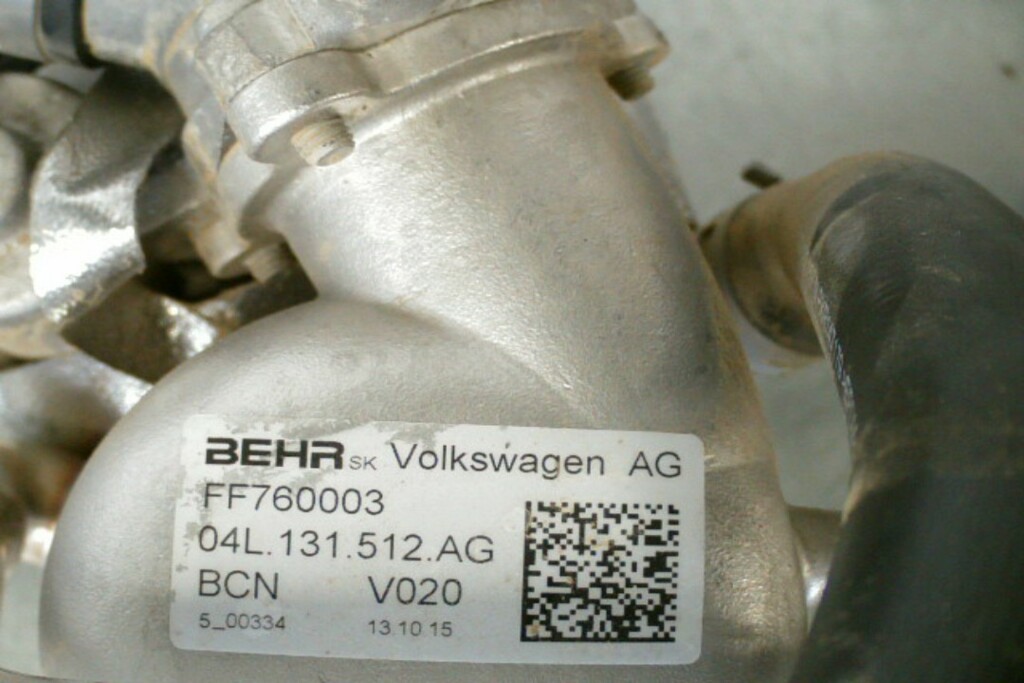 Afbeelding 3 van EGR-koeler ​​04L131512AG​ ​​Audi A1 8X ('10-'18)​ 1.6TDI