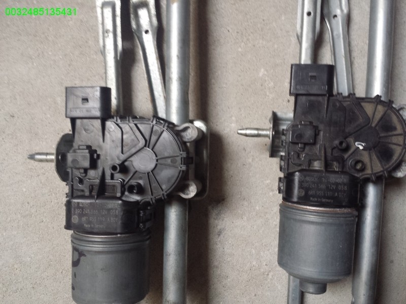 Afbeelding 3 van ruitenwisser mechaniek motor polo 6r 6r1955023c 6r1955023b