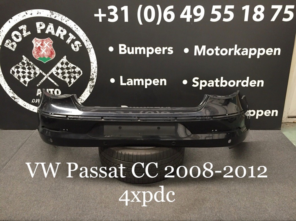 Afbeelding 2 van VW Passat CC achterbumper 2008 2009 2010 2011 2012 origineel