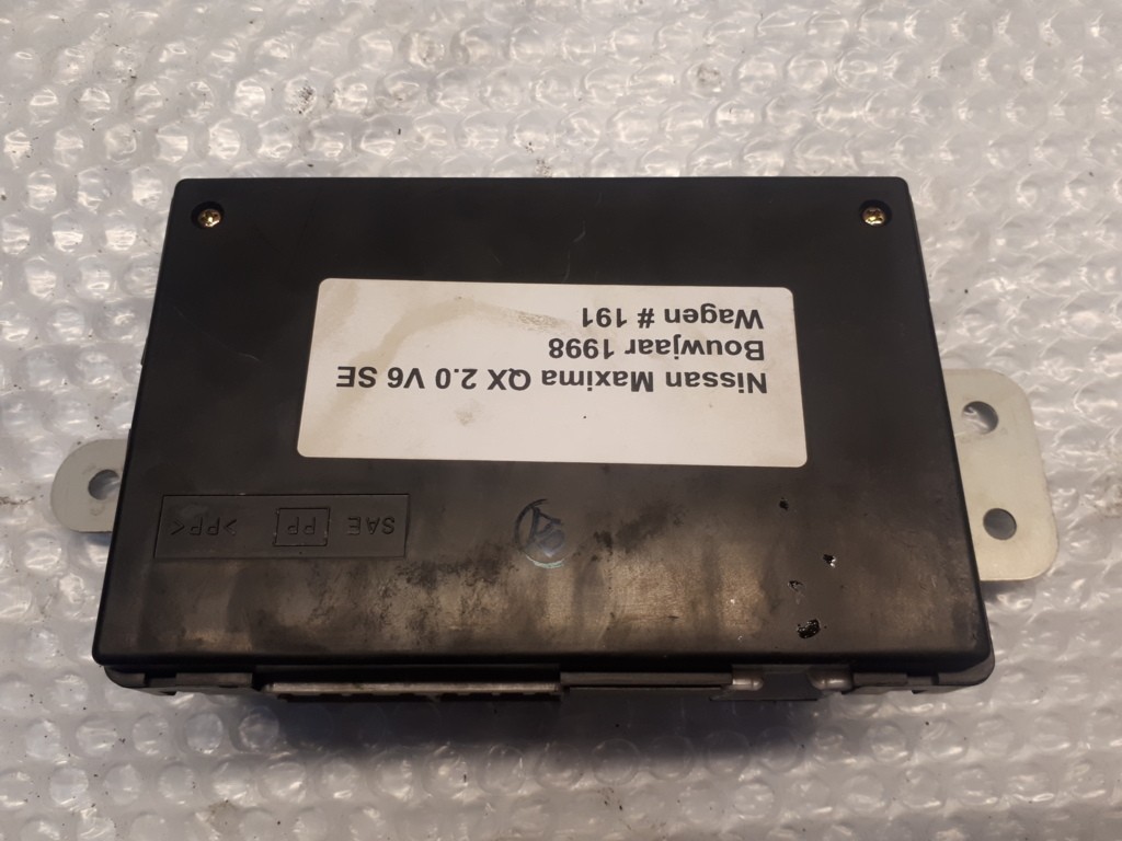 Afbeelding 1 van ECU-module Nissan Maxima QX 2.0 V6 SE ('95-'04) vq20de
