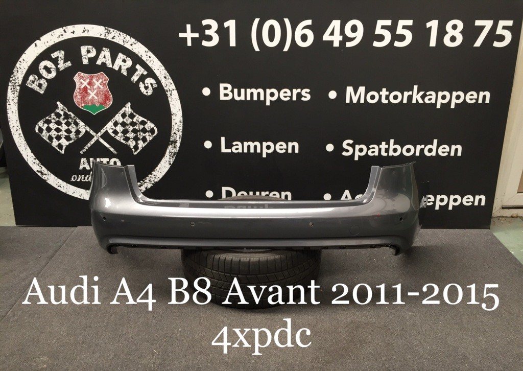 Afbeelding 2 van Audi A4 B8 Avant achterbumper origineel 2011-2015