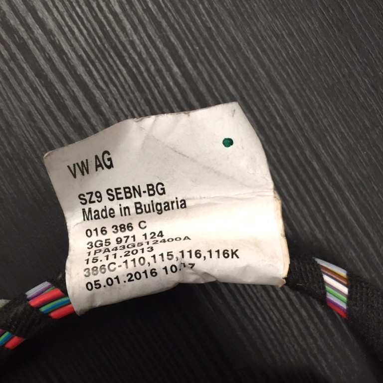 Afbeelding 4 van VW Passat B8 trekhaak kabelboom stekker kabel set 2014-2019